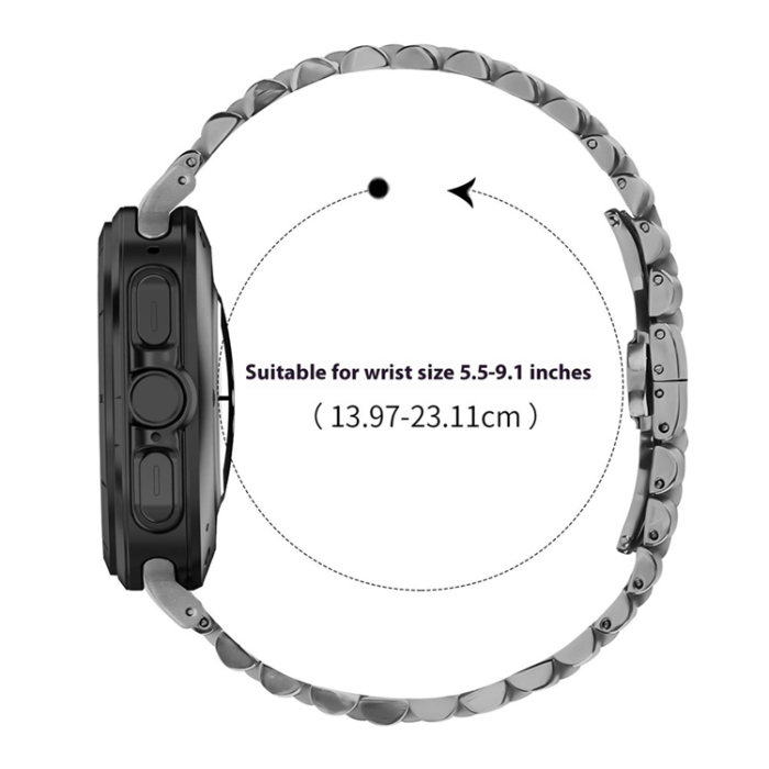 A-One Brand - Galaxy Watch 8 (44mm/40mm)/8 Classic (46mm) Armband Metal