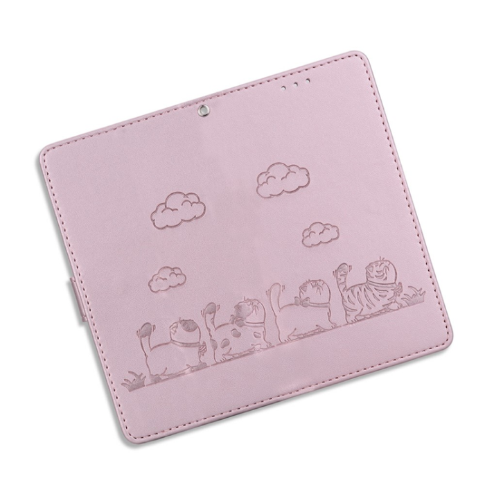 A-One Brand - Sony Xperia 10 VII Plånboksfodral RFID Kitten Pattern - Rosa