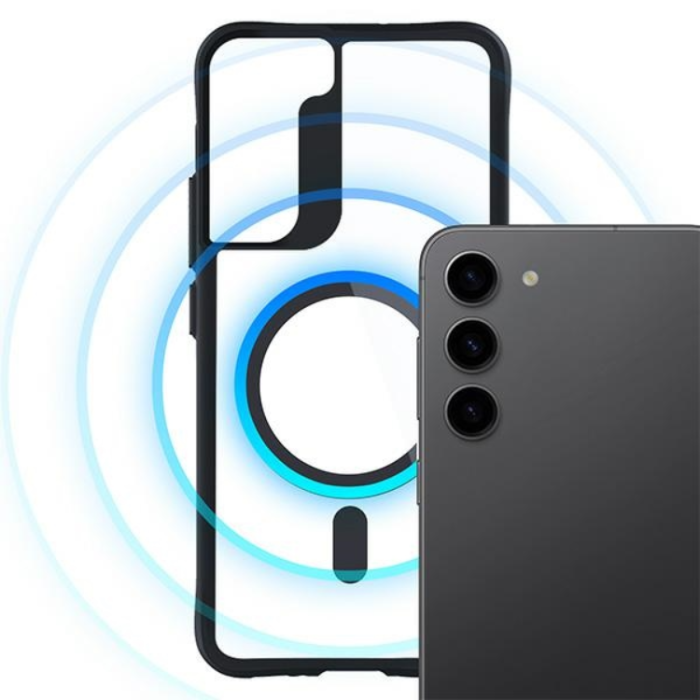 3MK - 3MK Galaxy S23 Mobilskal MagSafe Satin Armor - Transparent