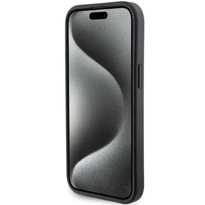 KARL LAGERFELD - Karl Lagerfeld iPhone 15/14 Plus Mobilskal Gripstand Saffiano Choupette Pins