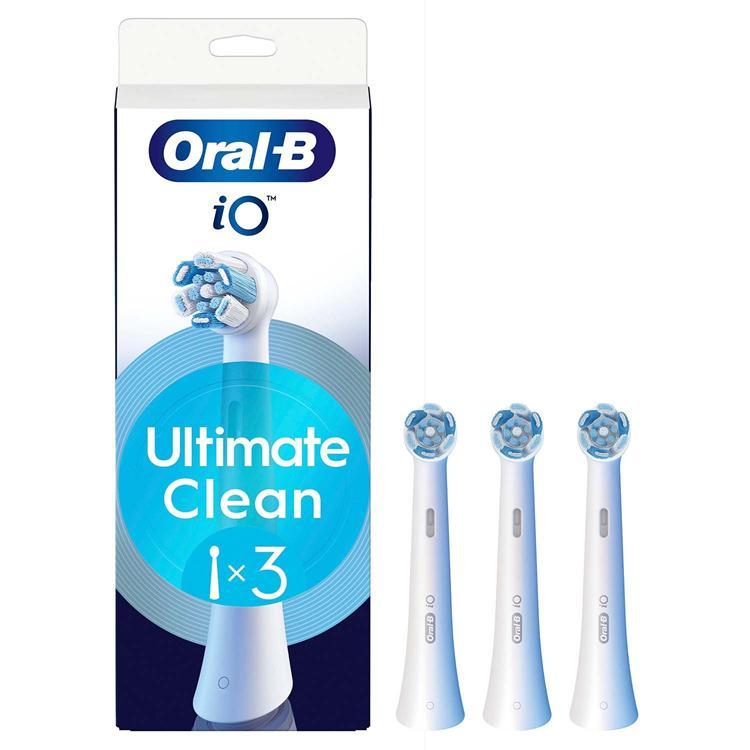 Oral B Borsthuvud iO Ultimate Clean 3st - Vit