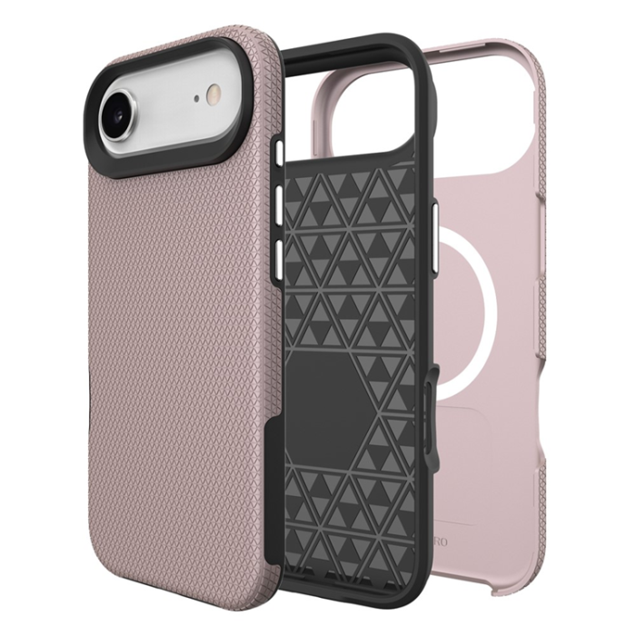 A-One Brand - iPhone 17 Air Mobilskal MagSafe Protective TPU+PC - Roséguld