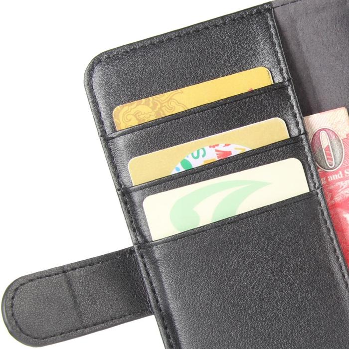 A-One Brand - Genuine Split Plånboksfodral till Huawei P30 Lite - Svart