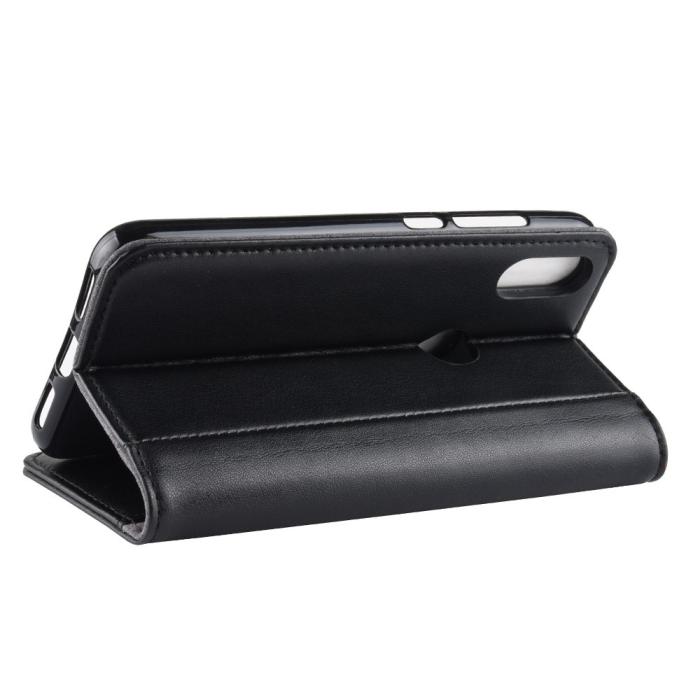 A-One Brand - Genuine Split Plånboksfodral till Huawei P30 Lite - Svart