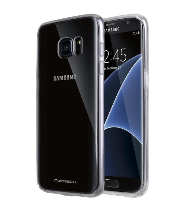 CoveredGear - Boom Invisible Skal till Samsung Galaxy S7 Edge - Clear