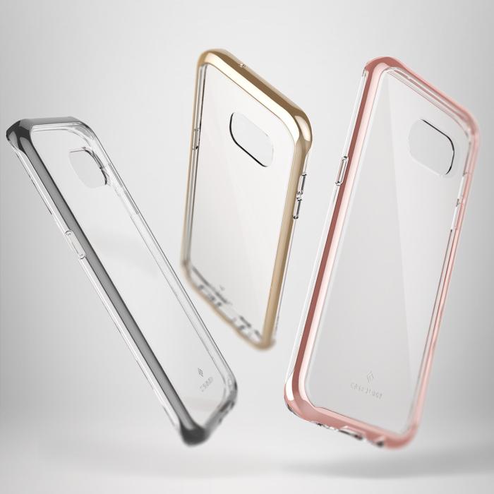 Caseology - Caseology Skyfall Series Skal till Samsung Galaxy S7 Edge - Blå