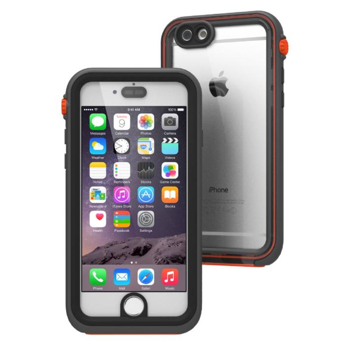 UTGATT5 - Catalyst Vattentätt fodral till Apple iPhone 6 Plus - Svart/Orange