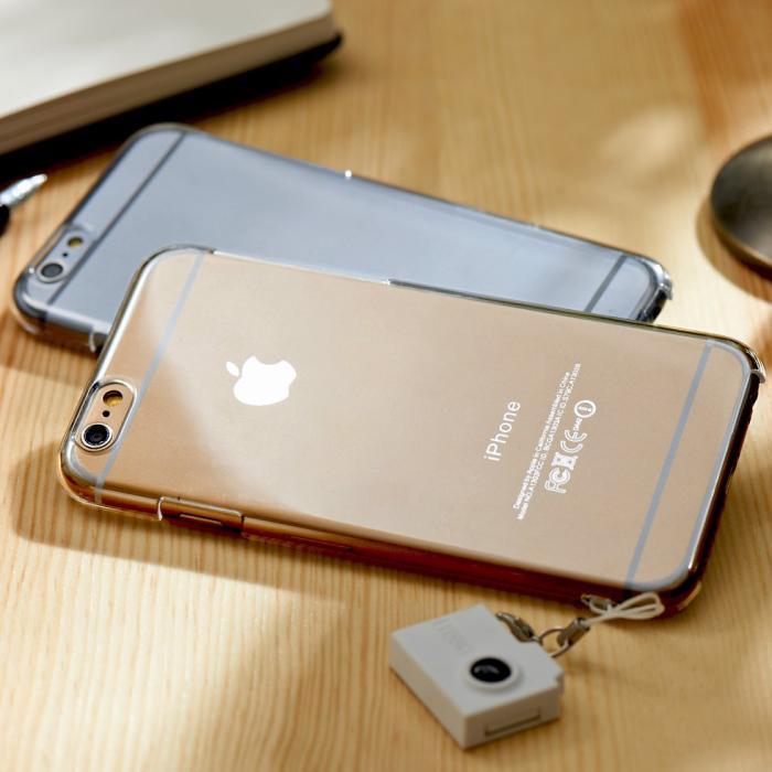 Evouni - Evouni Crystal Case för Apple iPhone 6s Plus + Härdat Glas Skärmskydd
