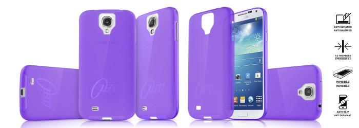 UTGATT4 - ITSkins Zero 3 Skal till Samsung Galaxy S4 Mini (Lila) + Skärmskydd