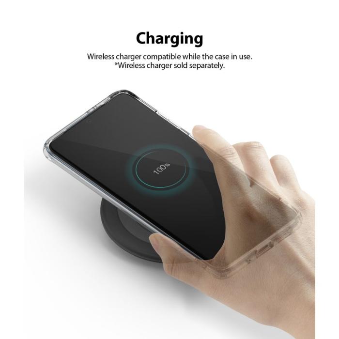 UTGATT1 - Ringke Fusion Shock Absorption Skal till Samsung Galaxy S20 - Black