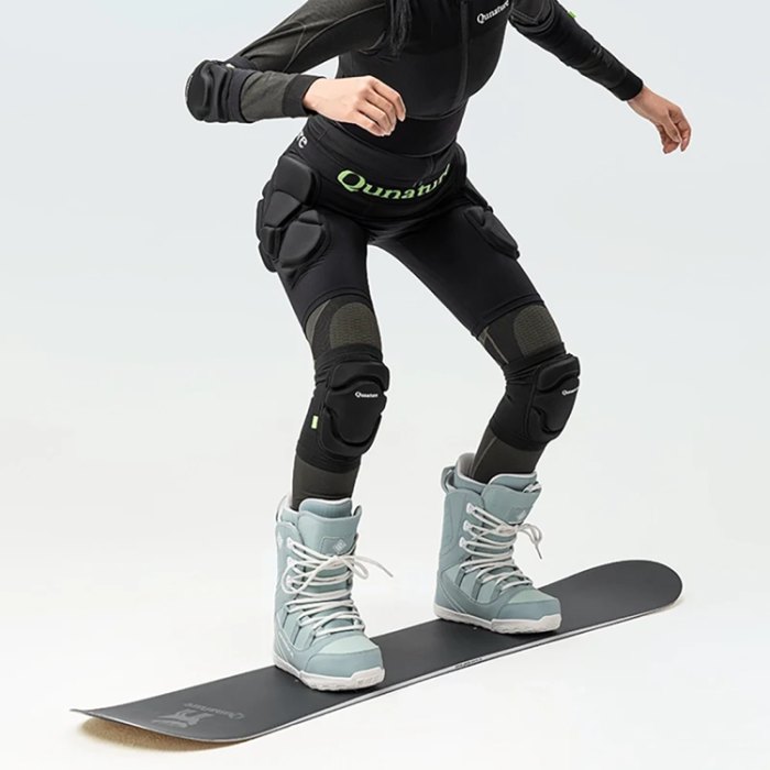 Qunature - Qunature Ski Knäskydd Storlek L 2205000103 - Svart