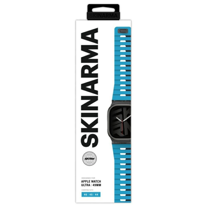 Skinarma - Skinarma Apple Watch 49/46/45/44 Armband Gemini - Blå