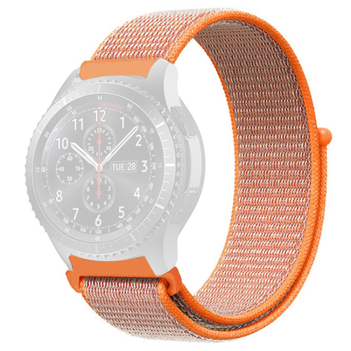 KALEBOL - Kalebol Galaxy Watch 6/6 Classic Armband Nylon Loop - Orange