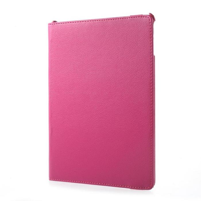 OEM - iPad 9.7 (2017/2018/Air/Air2) Fodral Litchi - Rosa