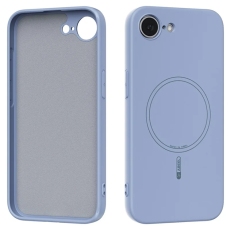 ABEEL - ABEEL iPhone 16e Mobilskal Magsafe Liquid Silikon - Ljusblå