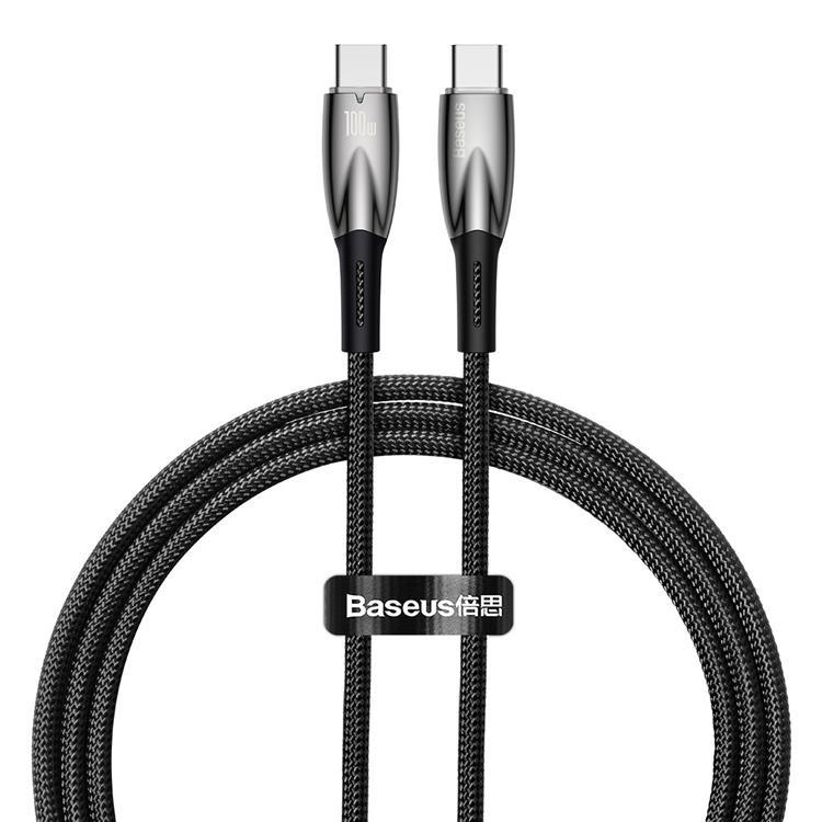 Baseus USB-C till USB-C kabel 100W 1m - Svart | 3541 | AlltMobil