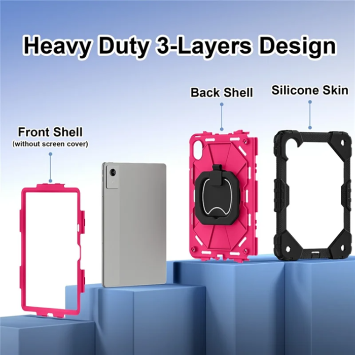 A-One Brand - Lenovo M11/Idea Tab Mobilskal Silikon Kickstand