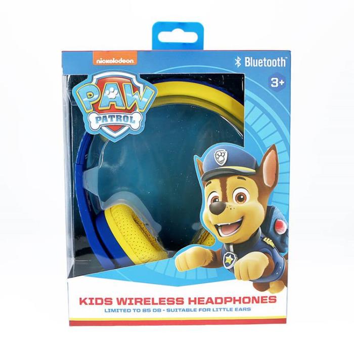 UTGATT5 - PAW PATROL Hörlurar Junior Bluetooth On-Ear 85dB Trådlös Chase - Blå