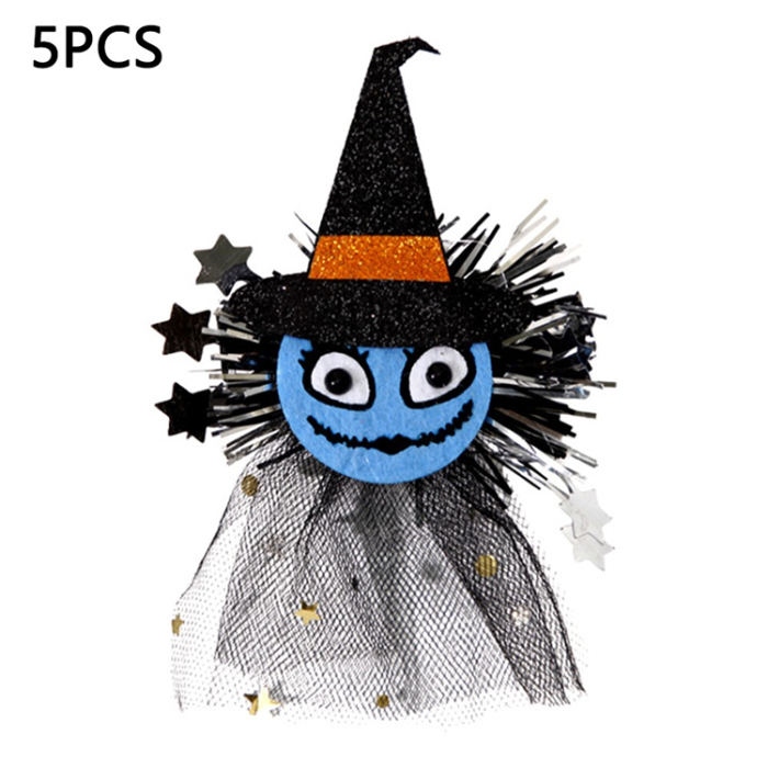 OEM - 5Pcs Halloween Costume Hårspännen Nät - Witch