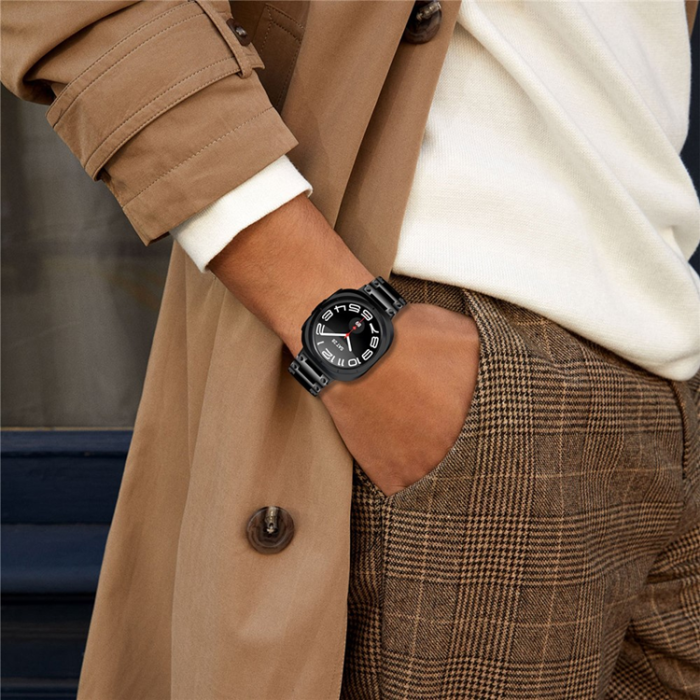 A-One Brand - Galaxy Watch 8 (40mm/44mm)8 Classic(46mm) Armband - Svart