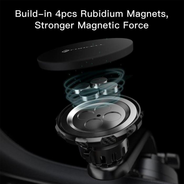 Forcell - Forcell Bilhållare Magnetic F-Grip MagLuxe - Svart