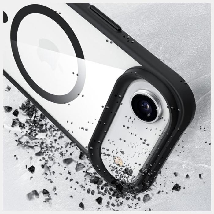 3MK - 3MK iPhone Air Mobilskal MagSafe Satin Armor - Svart