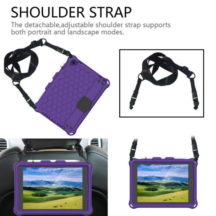 OEM - iPad 9.7 (2017/2018/Air/Air2) Skal EVA - Lila