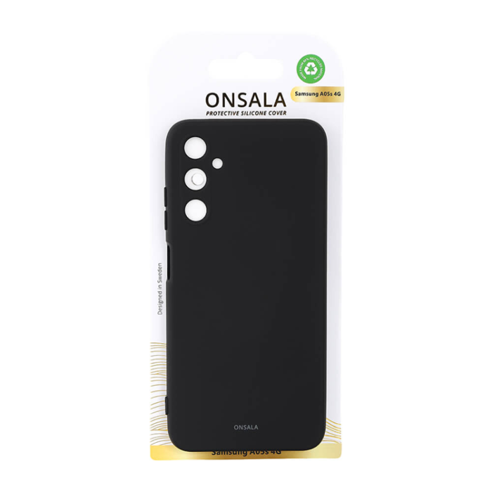 Onsala - Onsala Galaxy A05s 4G Mobilskal Silikonkänsla - Svart