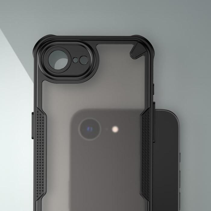 OEM - iPhone 16e Mobilskal Defender Matt - Svart