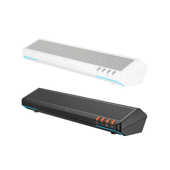 Hoco - Hoco Högtalare Bluetooth 2 x 3W 2in1 BS66 - Vit
