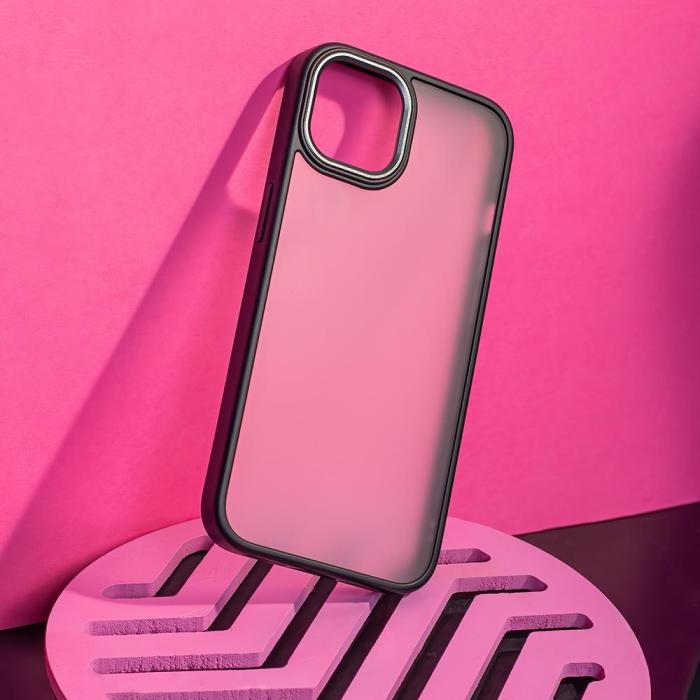 OEM - iPhone 14 Pro Max Mobilskal Satin Matt - Svart
