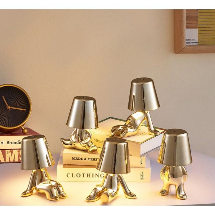 OEM - Bordslampa Vid Sängen GOLD MAN Seat (model 6) MLTL