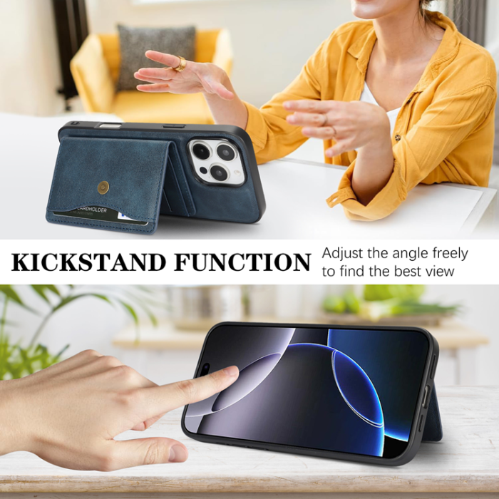 A-One Brand - iPhone 16 Pro Mobilskal MagSafe Detachable Korthållare