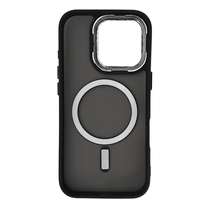A-One Brand - iPhone 17 Pro Mobilskal MagSafe Fashion - Svart