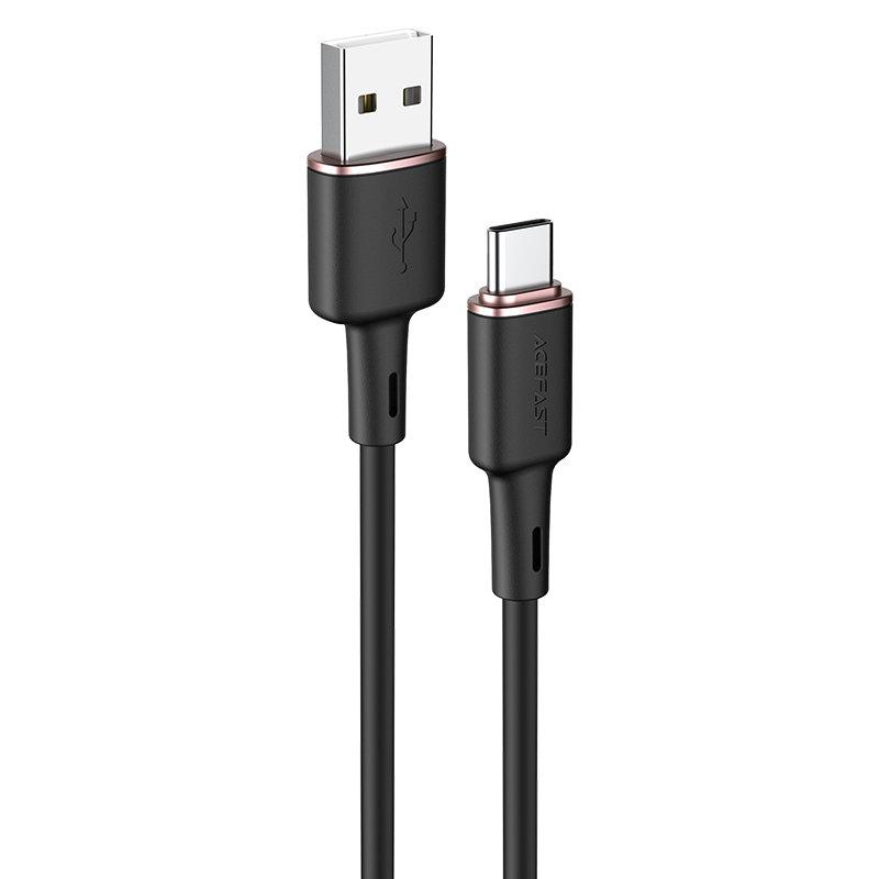 Acefast USB-C till USB-A kabel 1.2m - Svart | 3541 | AlltMobil