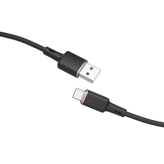Acefast - Acefast USB-C till USB-A kabel 1.2m - Svart