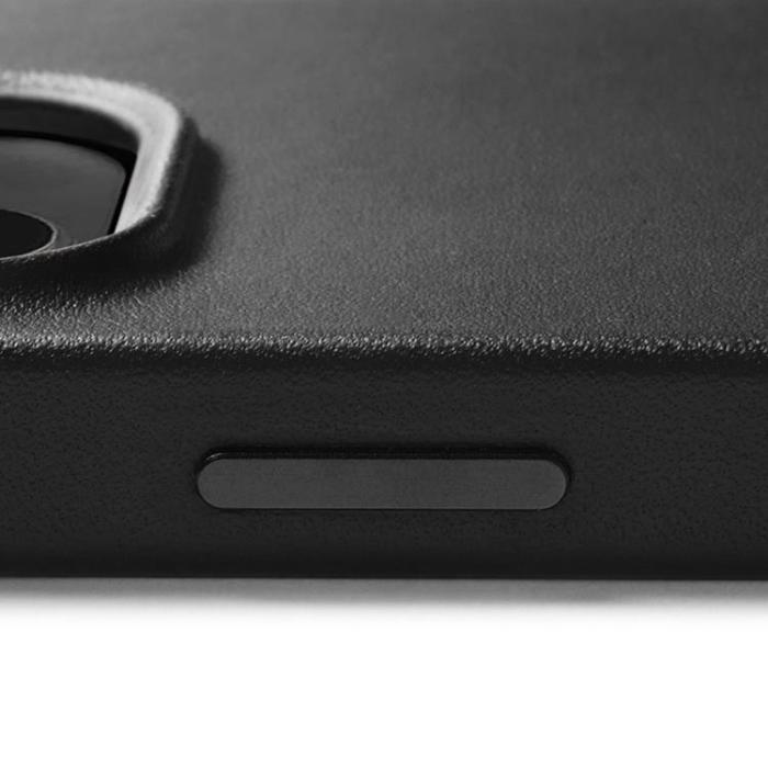Mujjo - Mujjo iPhone 14 Pro Max Skal Magsafe Full Läder - Svart