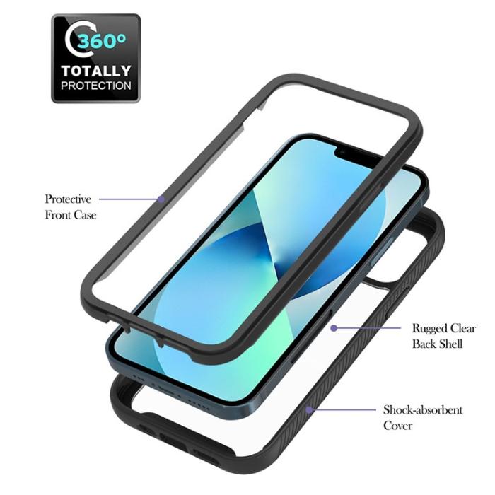 OEM - iPhone 15 Plus Mobilskal YB PC Anti-Drop - Svart