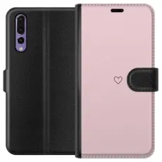 Gustaf - Pl&aring;nboksfodral till Huawei P20 Pro med Litet Hj&auml;rta