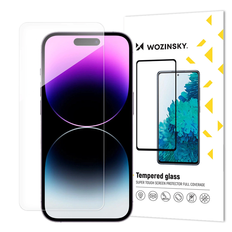 Wozinsky iPhone 16 Härdat Glas Skärmskydd - Clear | 5468 | AlltMobil