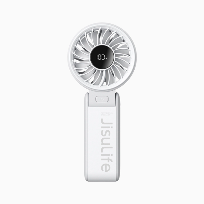 Jisulife - Jisulife Bärbar Handhållen Fläkt USB Life7 3600mAh - Grå