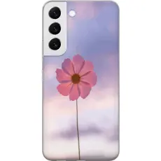 Gustaf - Mobilskal till Samsung Galaxy S22+ 5G med Rosa blomma