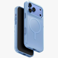 UNIQ - Uniq Mobilskal f&ouml;r iPhone 18 Pro/17 Pro MagSafe Clario - Bl&aring;