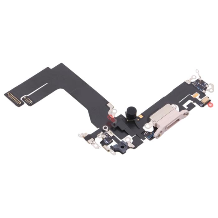 UTGATT1 - iPhone 13 Mini Laddkontakt med Flex - Guld