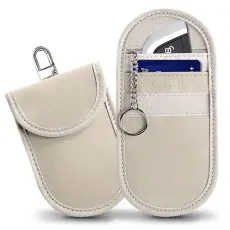 Tech-Protect - Tech-Protect RFID-blockerande nyckelfodral för keyless bilnyckel – Caffe Latte