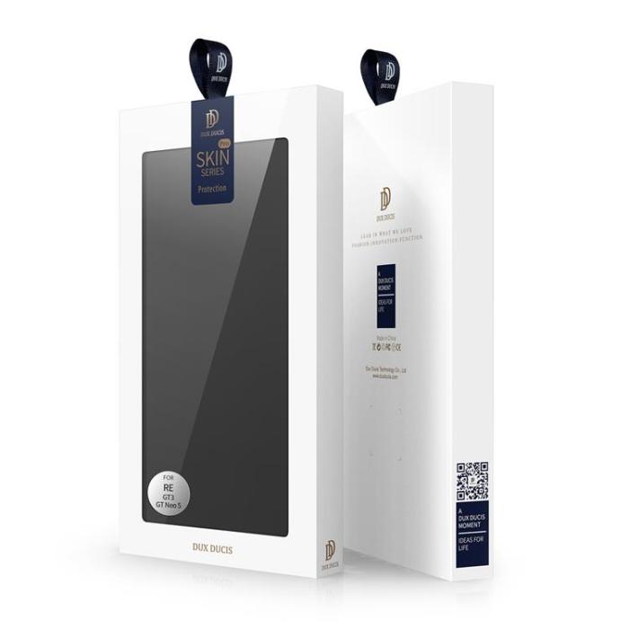 Dux Ducis - Dux Ducis Realme GT3/GT Neo 5 Plånboksfodral Skin Pro - Svart