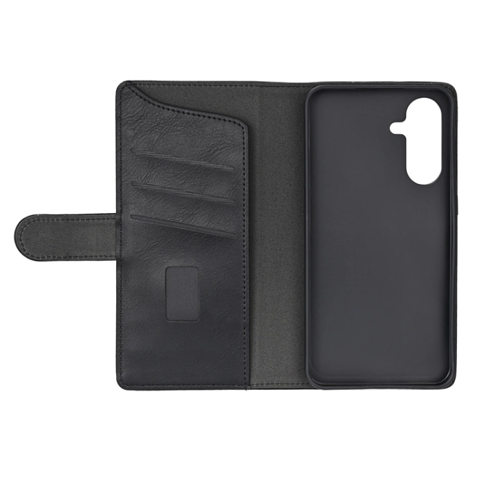 GEAR - Gear Galaxy A36 5G Plånboksfodral 3 Kortfack Återvunnen - Svart