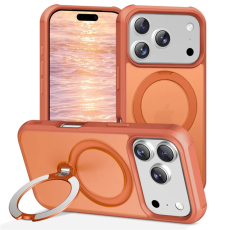A-One Brand - iPhone 17 Pro Mobilskal MagSafe Kickstand TPU + PC - Orange