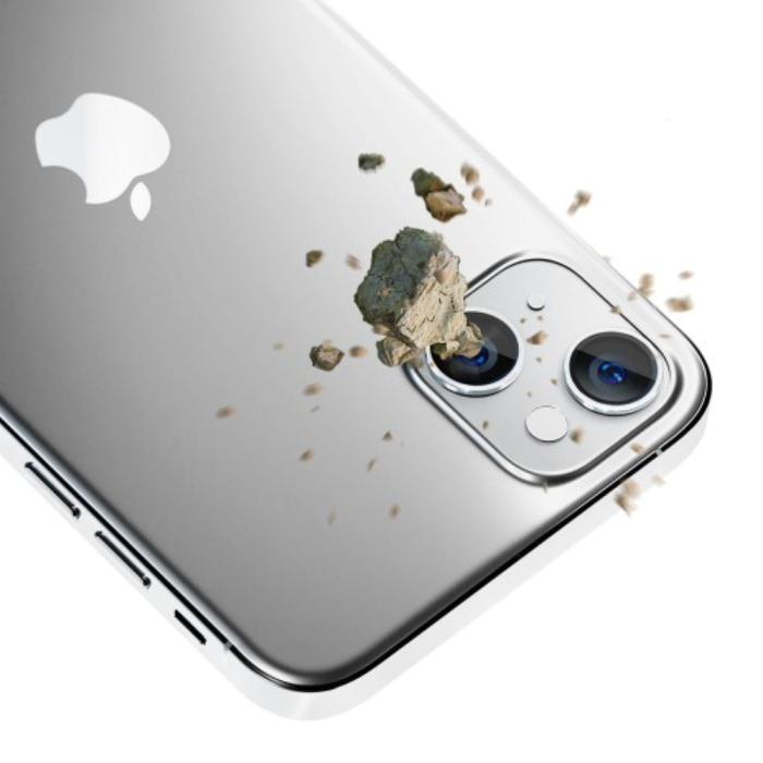 3MK - 3MK iPhone 14 Silver   Kameralinskydd