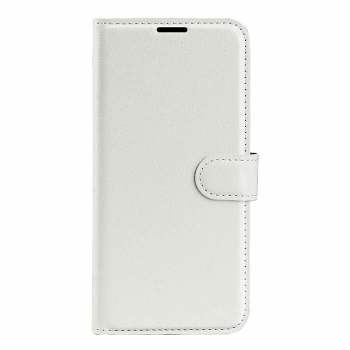 A-One Brand - Nothing Phone (3a) Pro Plånboksfodral Litchi Texture - Vit